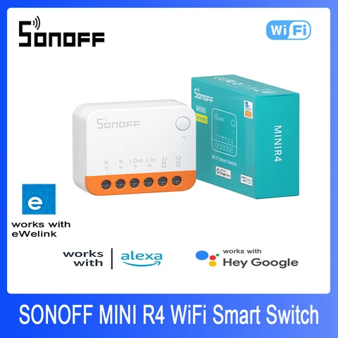 SONOFF MINI R4 Wi-Fi умный выключатель