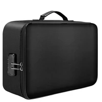 fireproof document storage lock bagcarry walletmulti layer portable document storagesuitable for important documents