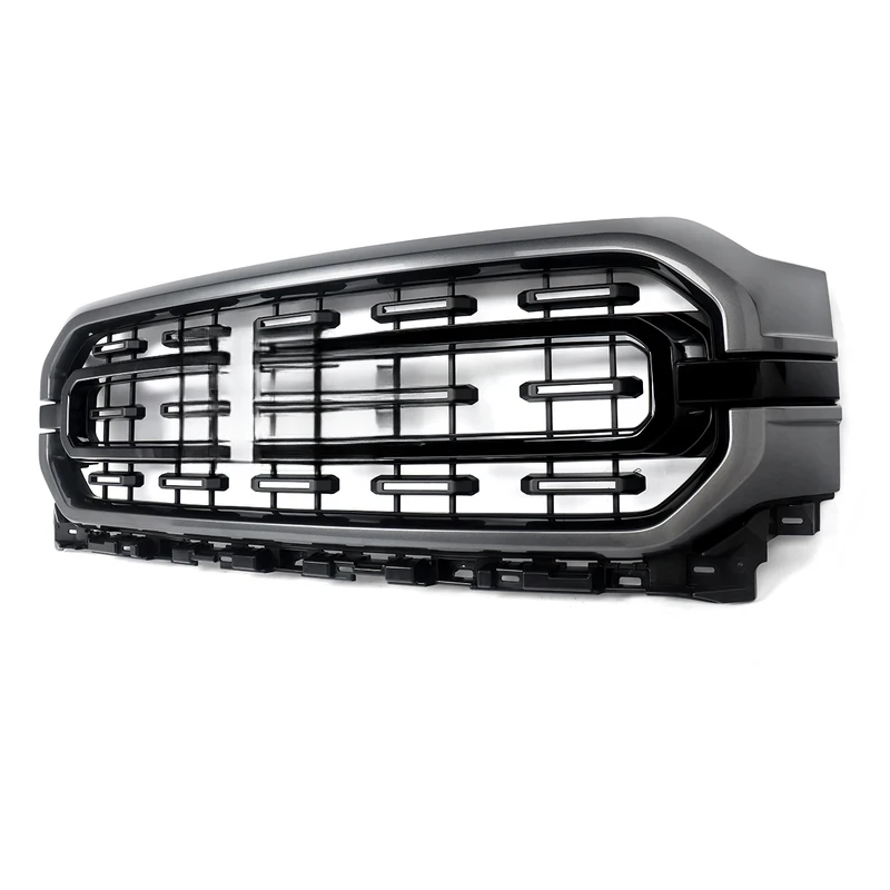 Фото Решетка радиатора XTL Style Carbonized Gray M7 для F-150 2021-2023 №4