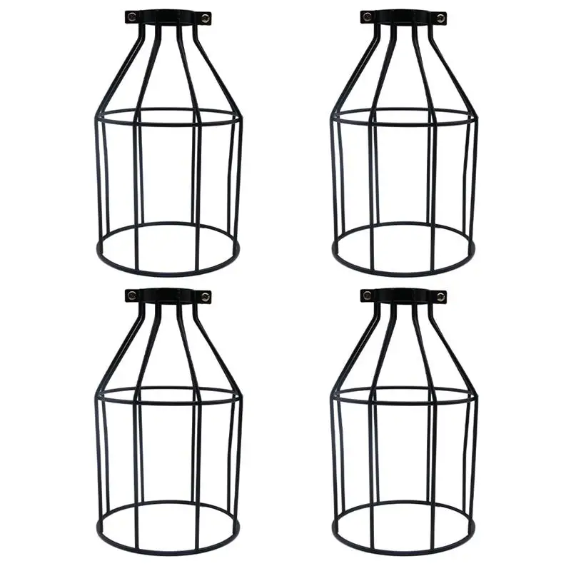 

4 шт Ретро дизайн абажур маленькая клетка лампа абажур настенный светильник аксессуары