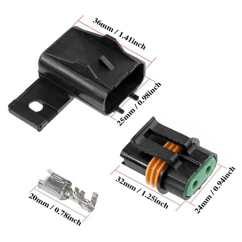 10Pcs Weather Proof Sealed ATO/ATC Fuse Holder AWG Gauge For Car Boat Marine | Fuses