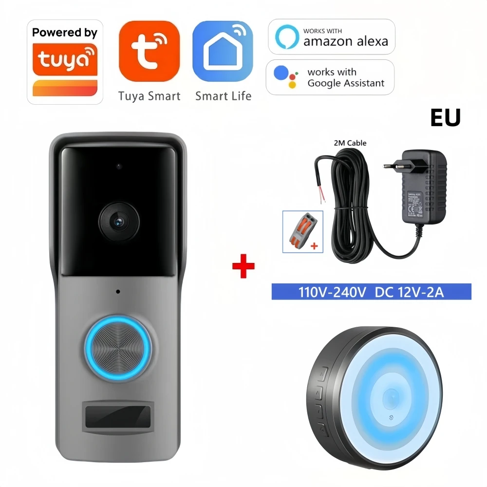 

Беспроводной дверной звонок MDNG HD1080P