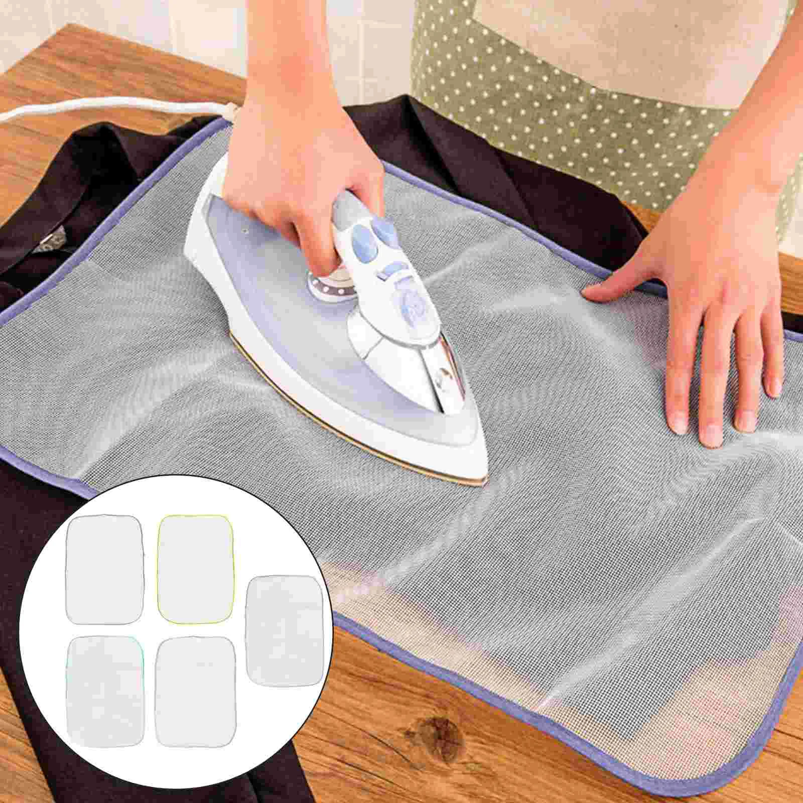 

5 шт., сетчатые коврики для глажки, из полиэстера