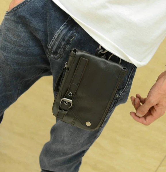 Black Fanny Pack Waist Bag for Men Sling Bag Mini Men Chest Bag for Men Small Cigarette Pack Small Backpack Shoulder Messenger