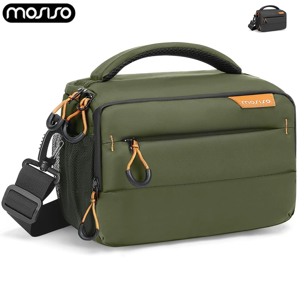 Фото Водонепроницаемая сумка для фотоаппарата для DSLR/SLR/беззеркальных фотоаппаратов, сумки на плечо, легкая сумка через плечо для фотосъемки Canon Nikon Sony №1