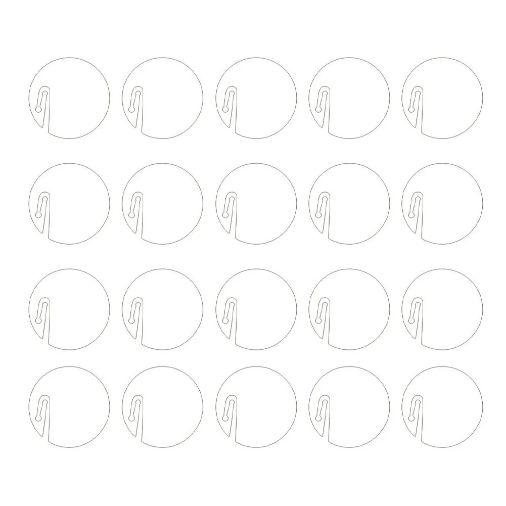 

Acrylic Cocktail Marker Acrylic Circle Cocktail Decoration Glass Charm Weddings Brightness Of Your Monitor Blank