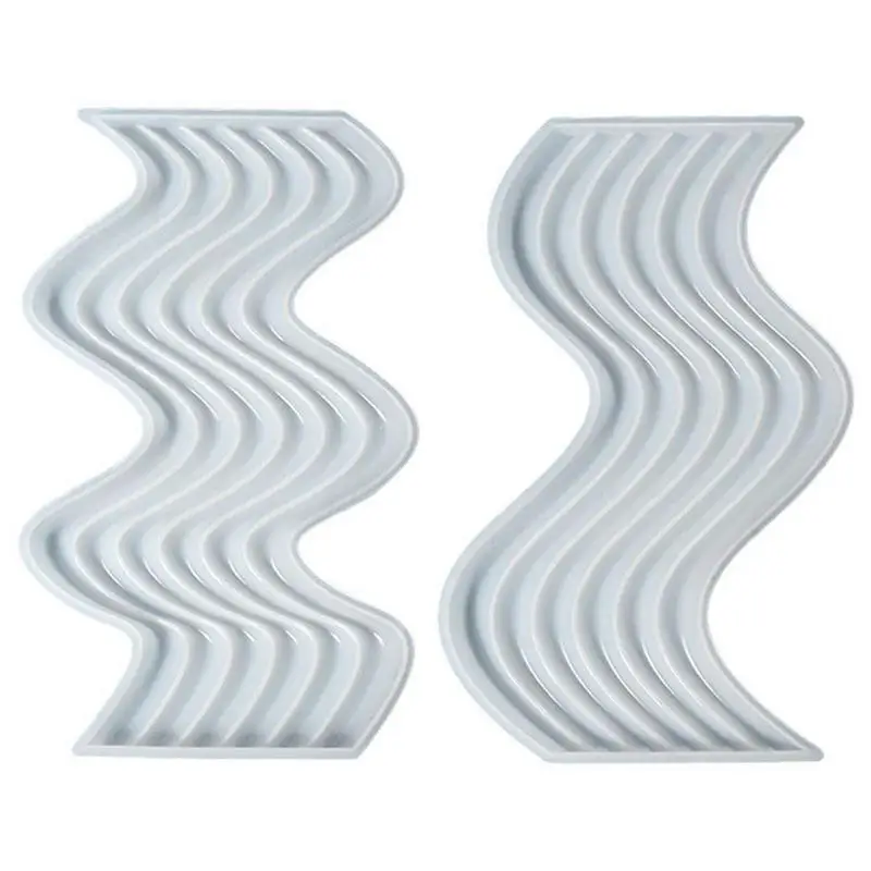 

Brick Wall Molds Silicone Wave Wall Brick Epoxy Mould Kitchen Decor Plate Rainbow Epoxy Resin Mold Rainbow Wave Bar Background