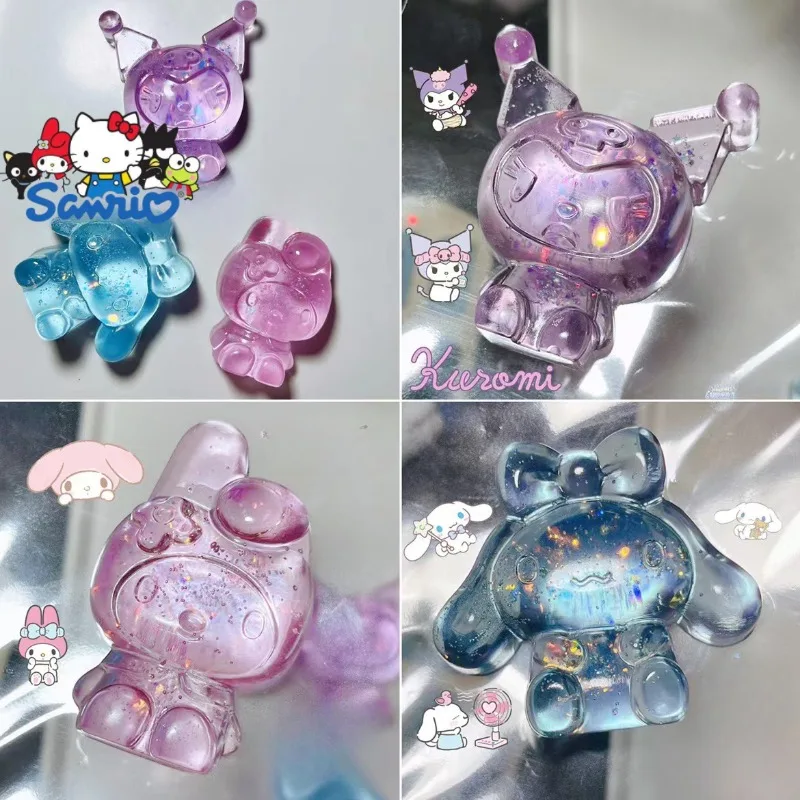 

Sanrio Decompression Toys Hello Kitty Kuromi Mymelody Cinnamoroll Pachacco Anime Cartoon Cute Jelly Glue Slow Rebound Pinch Fun
