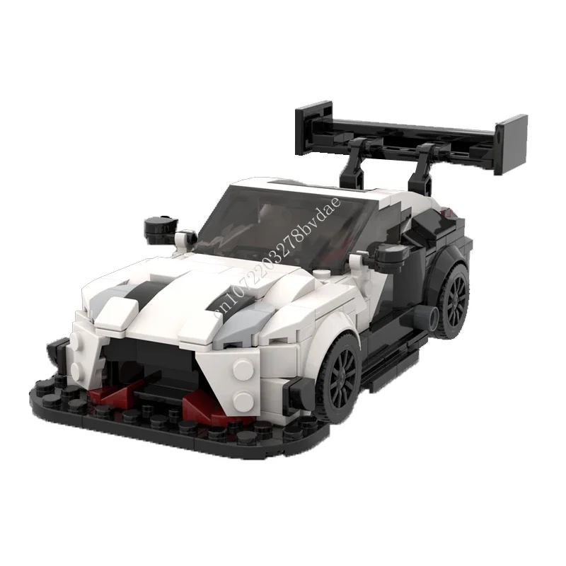 

329PCS MOC Speed Champion Nissan 370Z Time Attack TT Model Building Blocks Technology Bricks Creative Assembly Kids Toys Gifts