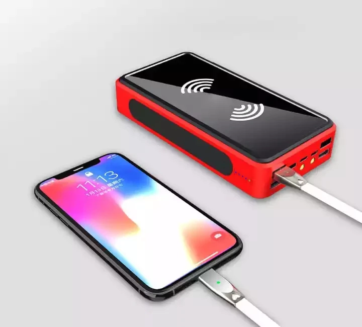 Внешний аккумулятор 20000 мАч с солнечной батареей большой емкости |