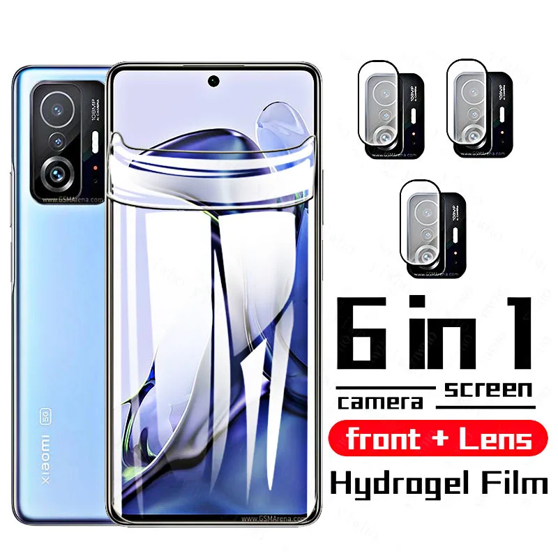 

Hydrogel Film on For Xiaomi 11T Pro Lite Ultra Camera Lens Tempered Soft Glass Mi11 Pro Hidrogel 11 I T 11lite Screen Protector