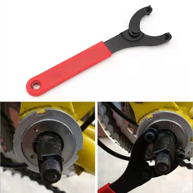 

Bicycle Repair Tool Bike Bottom Chain Wheel Crank Bracket Freewheel Wrench Repair Convenient Remover Installation Mtb Bike Tools