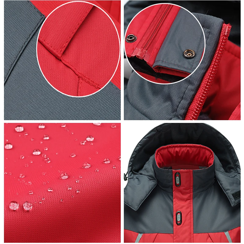 Men's 2021 New Winter Parka Casual Thick Windproof Warm Jackets Coats Clothing Fashion Military Anorak Windbreaker Parkas Men