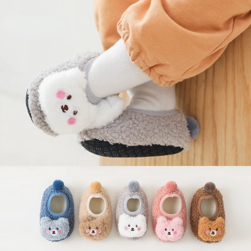 

Детские зимние противоскользящие носки для мальчиков и девочек