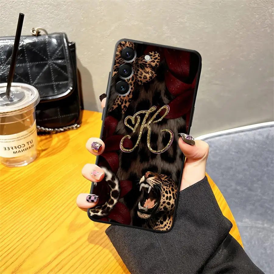 Фото Чехол для телефона Samsung Galaxy A52 A36 A57 A15 A25 A16 A53 A17 A23 A06 A73 A55 A37 A70 A50 A13 A41 A12 с принтом гепарда/леопарда M K №5