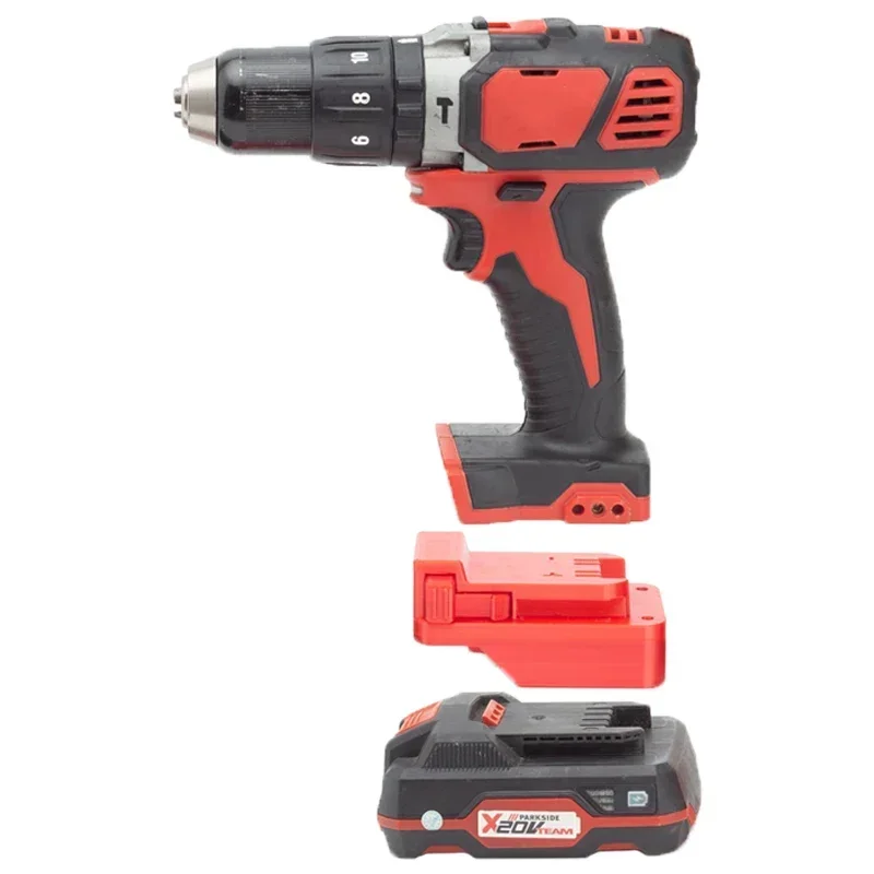 Адаптер для литий-ионных инструментов Milwaukee 18 В преобразователь в Lidl Parkside X20V