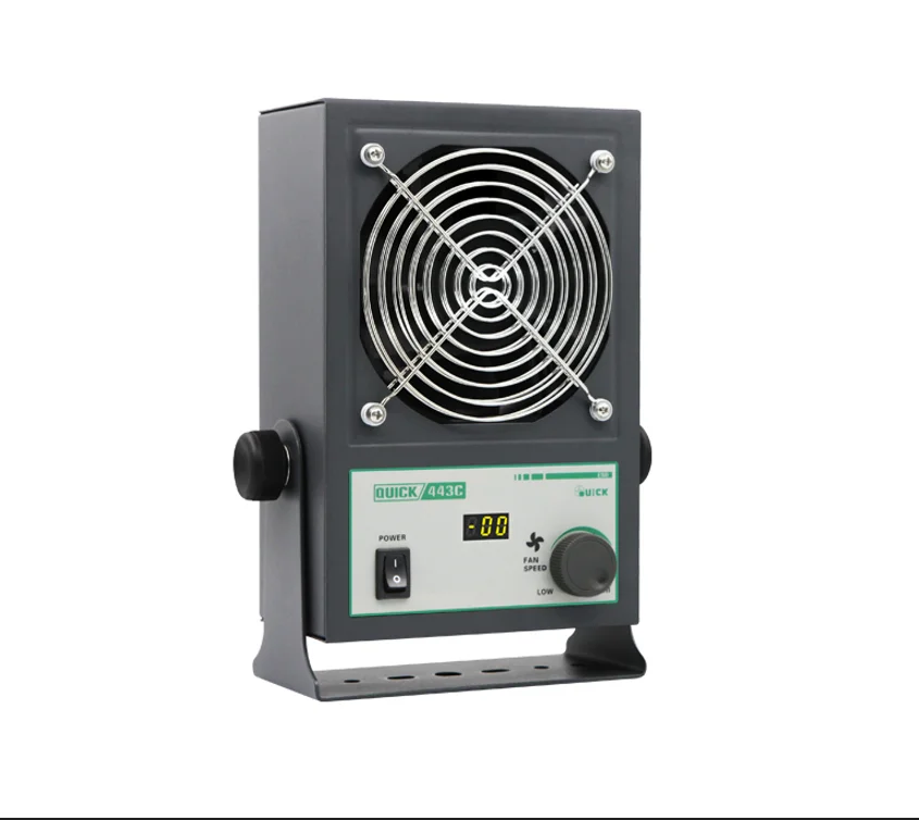 

27W high efficiency static eliminator Quick 443C ion fan ESD protection device desktop Anti-Static Fan