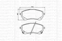 

7010111 brake pad for