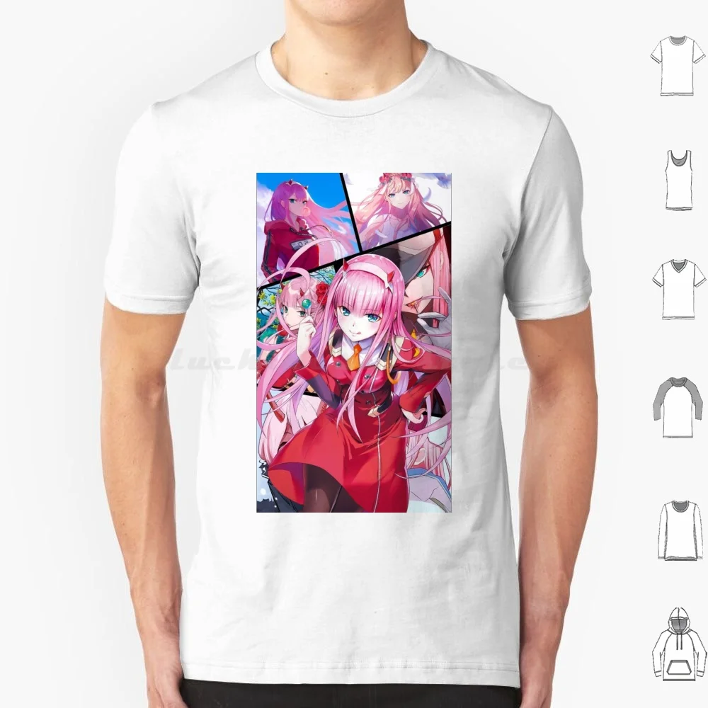 Poster T Shirt 6xl Cotton Cool Tee Darling In The Franxx Manga Collage Manga Weeb Japan Japanese Culture Anime Darling Franxx