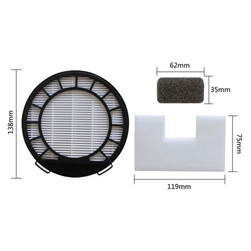 Предварительный двигатель + постфильтр для пылесоса Vax C87-VC-B Type 69 аксессуары