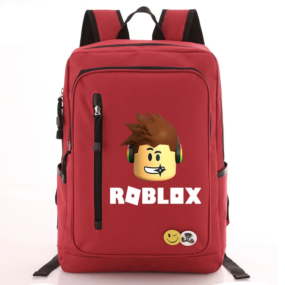 

New ROBLOX Game Surrounding Teenagers Primary and Middle School Students Schoolbag Zipper Men and Women Backpack Travel Bag