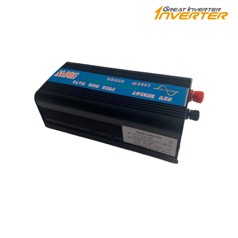 Pure Sine Wave Inverter 500W 12V 24V 36V 48V 60V 72V 84V DC TO 110V 120V 220V 230V AC Off Grid Inverter 50HZ/60HZ Power For Car Pure Sine Wave Inverter 500W 12V 24V 36V 48V 60V 72V 84V DC TO 110V 120V 220V 230V AC Off Grid Inverter 50HZ/60HZ Power For Car