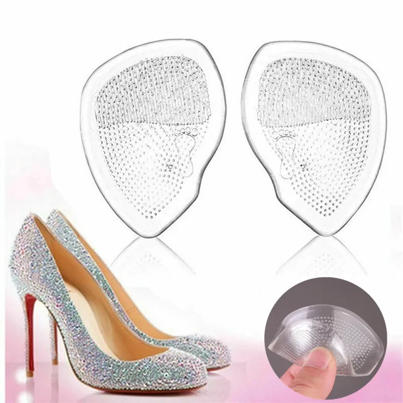 

Gel Woman Forefoot Insole Pad For High heels,flat Feet insoles,Clear Cushion Soft Shoe Pads Insoles 1Pair Inserts Foot Care Pad