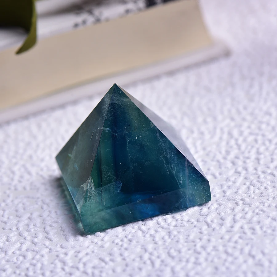 1 шт. 100% натуральная кристаллическая пирамида розовый кварц восстанавливающий