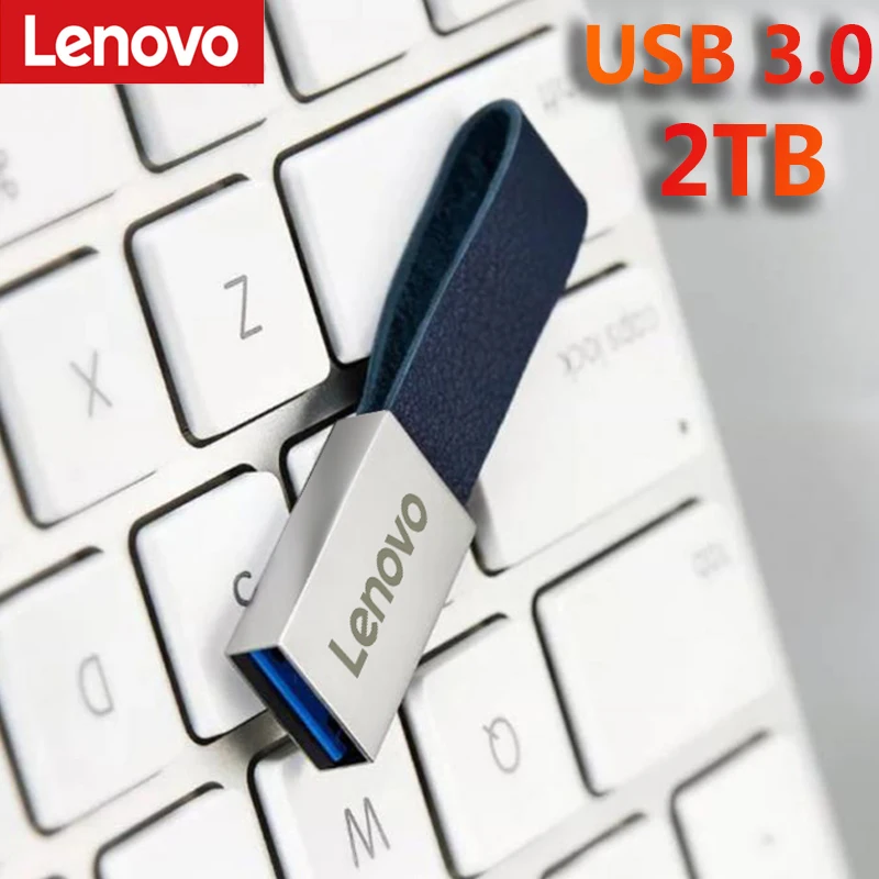 

Новый оригинальный флеш-накопитель Lenovo 2 ТБ USB 3,0, высокоскоростной USB-накопитель объемом 1 ТБ, портативный SSD-накопитель объемом 512 ГБ, металлический флеш-накопитель, USB-накопитель 2023