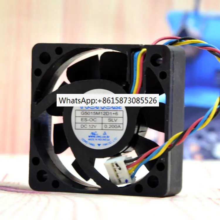 Автомобильный вентилятор для охлаждения звука nonoisg5015m12d1 + 6 12V 0.200A 5015