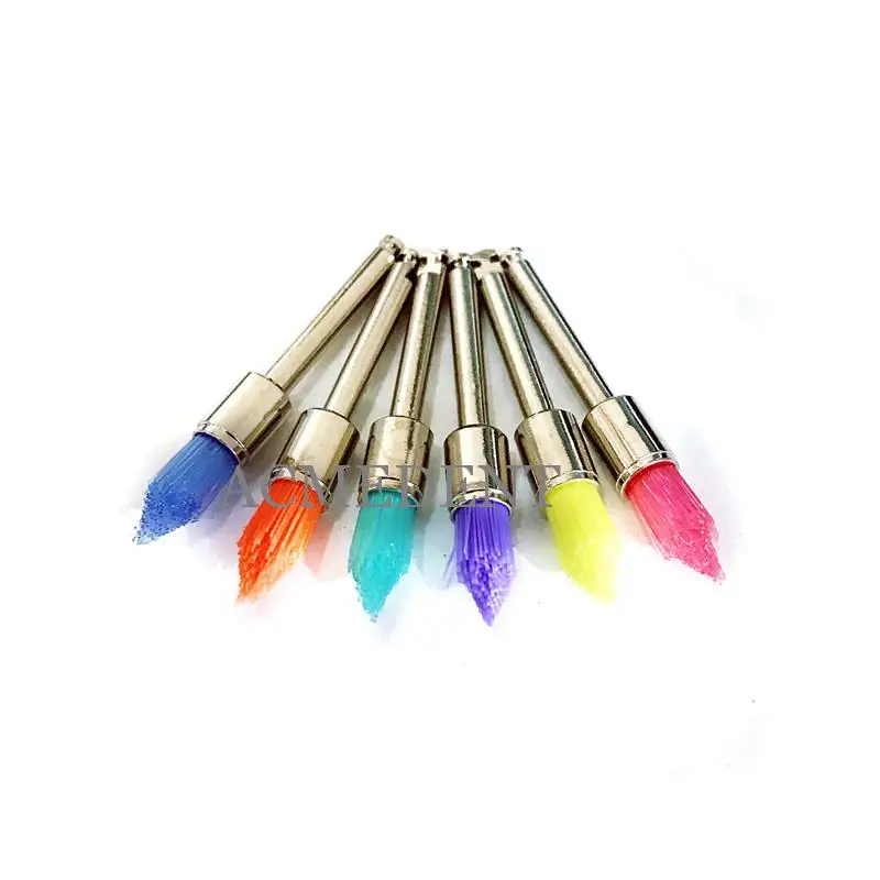 200 шт. нейлоновые кисти для полировки зубов