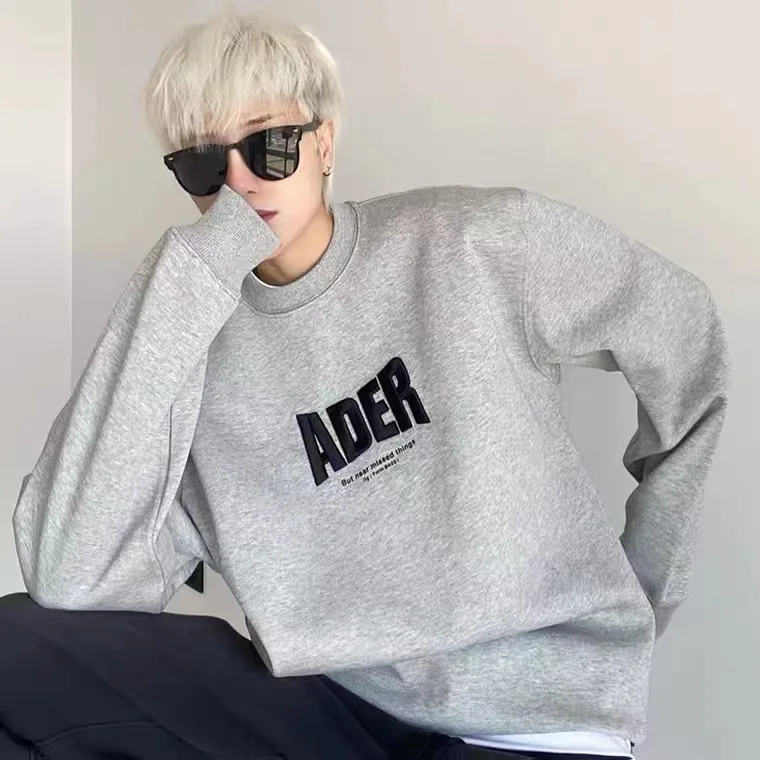 

Men ADER ERROR Embroidery Letter Sweatshirts Luxury Brand Ader 1:1 Hooded Shirt Streetwear Tops Women Harajuku Korean Fashion