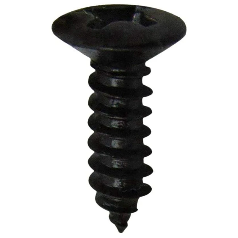 

200 Pcs Guitar & Bass Pickguard Screws For Strat & Tele,Black