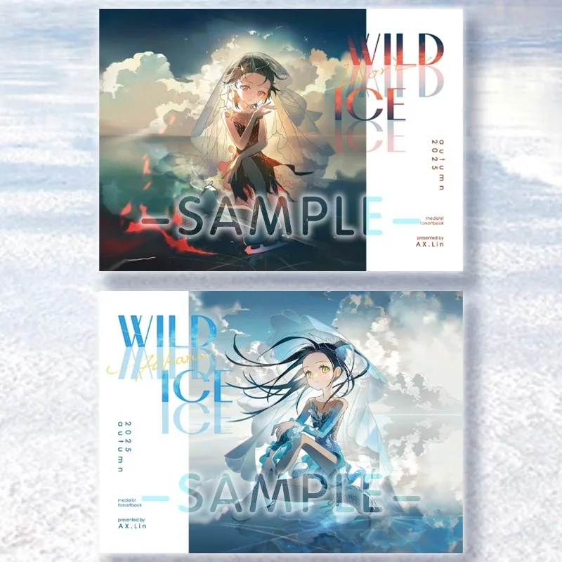 Фото Артбук Medalist Hikaino: Коллекция иллюстраций WILD ICE, иллюстрации Инори Юитсука, Хикару Камисаки, манга-комикс, додзинси №1