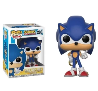 Фото Виниловые игрушки FUNKO POP SUPER SONICs с кольцом # ТЕНЬ 283 # 285 игрушек, Коллекционная фигурка, модель для детей, подарок на день рождения №5