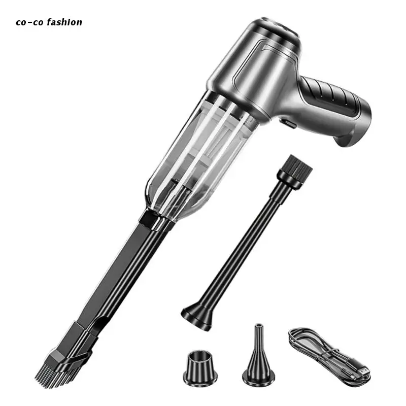 

Ручной беспроводной пылесос 517B, 95000 па, USB, быстрая зарядка