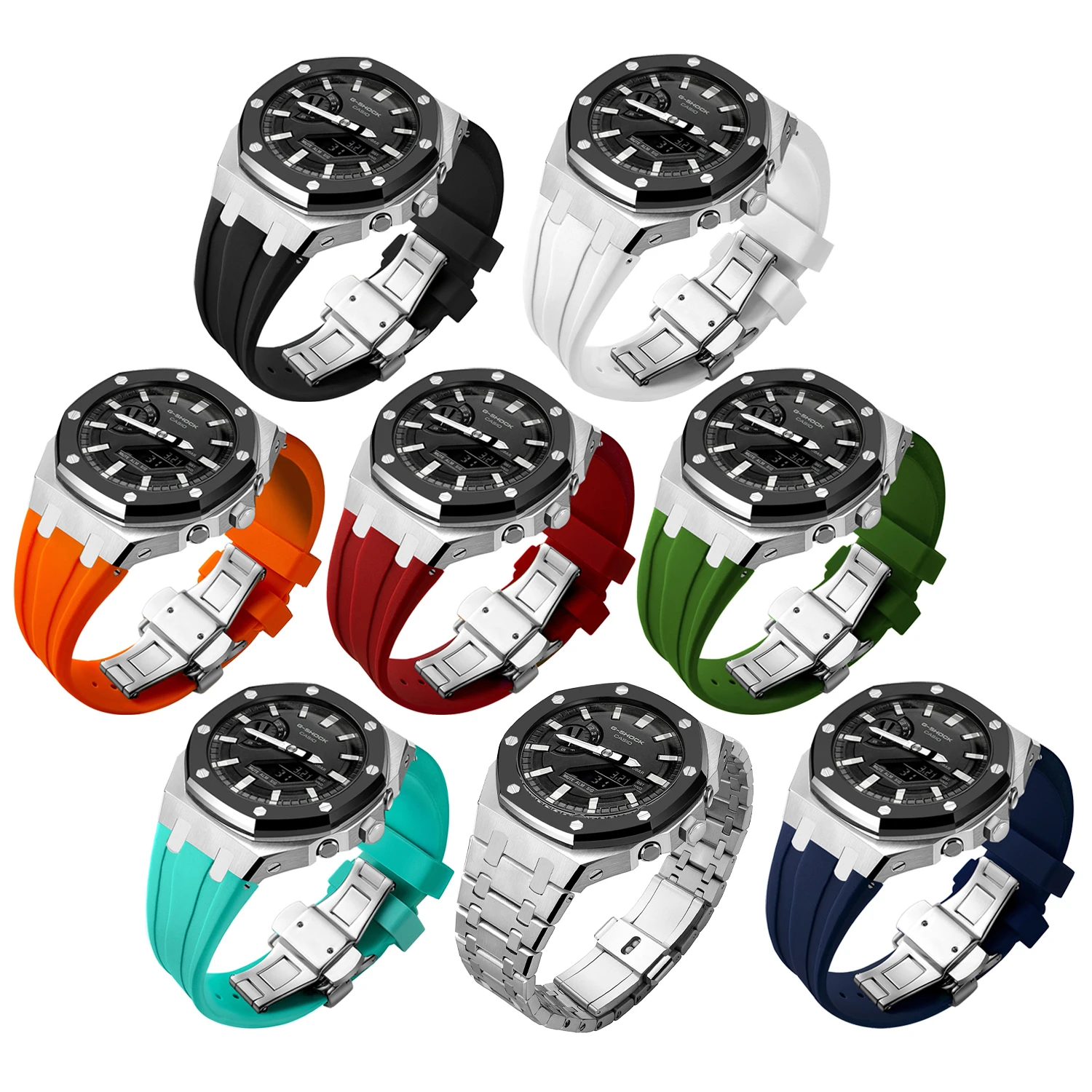 Ремешок из нержавеющей стали для G Chock GMA2100