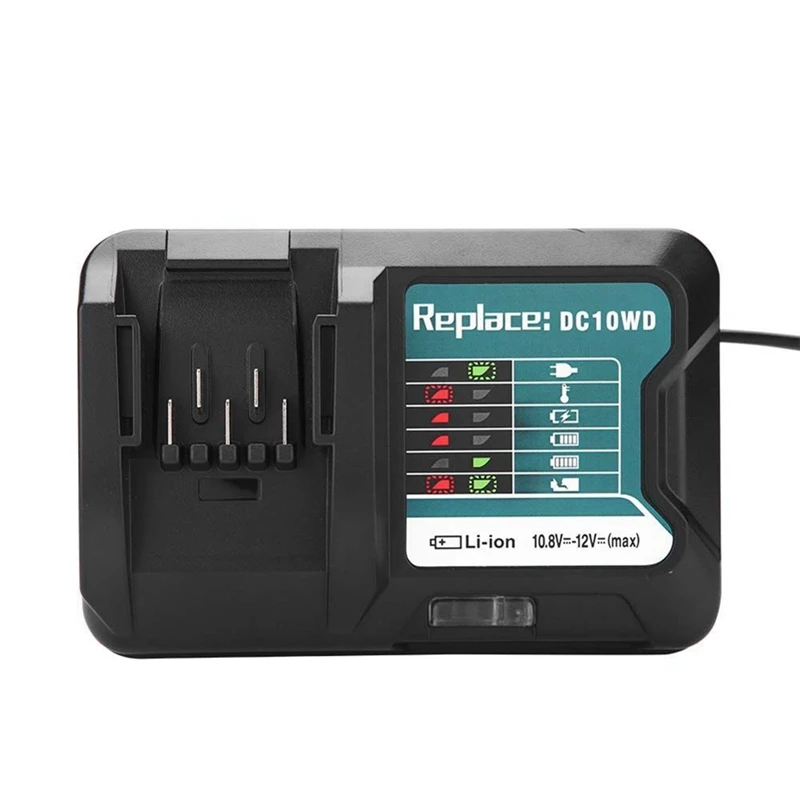 Зарядное устройство DC10WD замена для аккумулятора MAKITA 10 8 В 12 BL1016 BL1040B BL1015B BL1020B BL10DC10SA