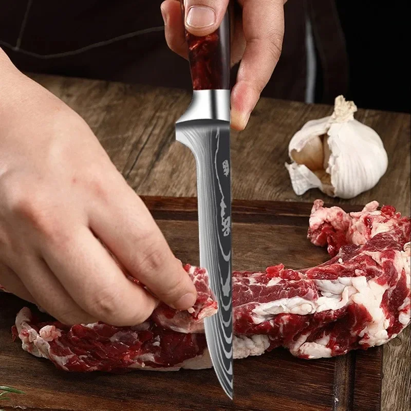 Набор профессиональных японских ножей шеф-повара кухонные резцы из