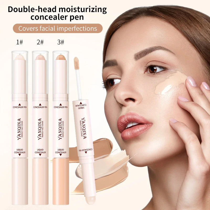 

Concealer Stick Double Head Contour Pen Make Up Waterproof Matte Finish Highlighters Shadow Contouring Pencil Cosmetics For Face