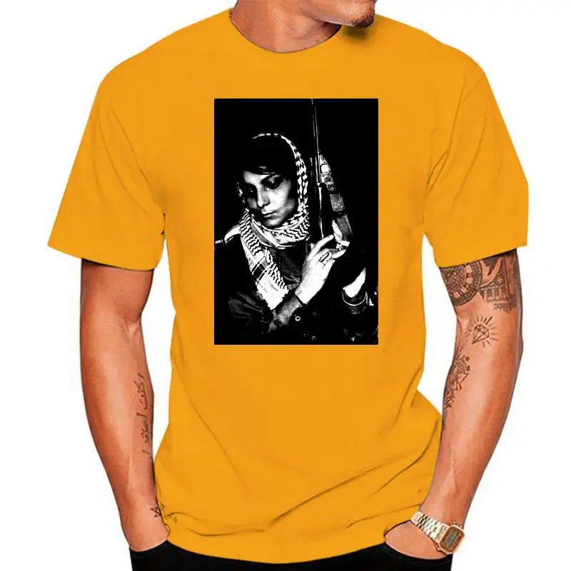 

Leila Khaled Palestine Palestine Resistance Gaza Tops Tee T Shirt All Sizes New Summer Plus Size T-Shirt