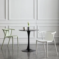 minimalist modern dining chair waterproof armrest kitchen wedding office chair cafe ergonomic manicure chaise home garden oa50dc