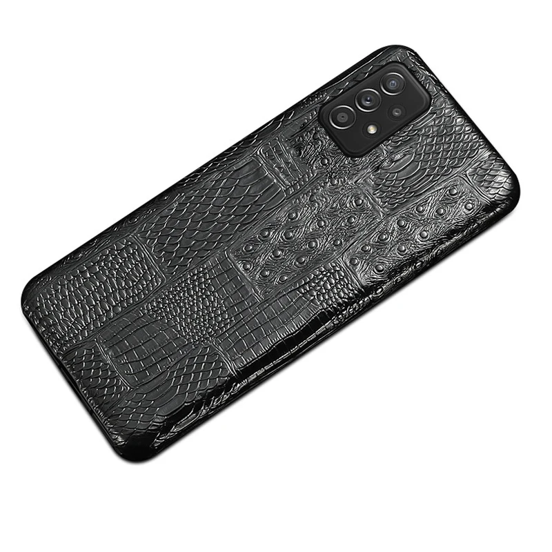 

Leather Phone Case For Samsung Galaxy Galaxy A72 5G/4G A51ase For Galaxy A10 A20 A30 Cowhide Cover For Galaxy A41 A80 SHELL