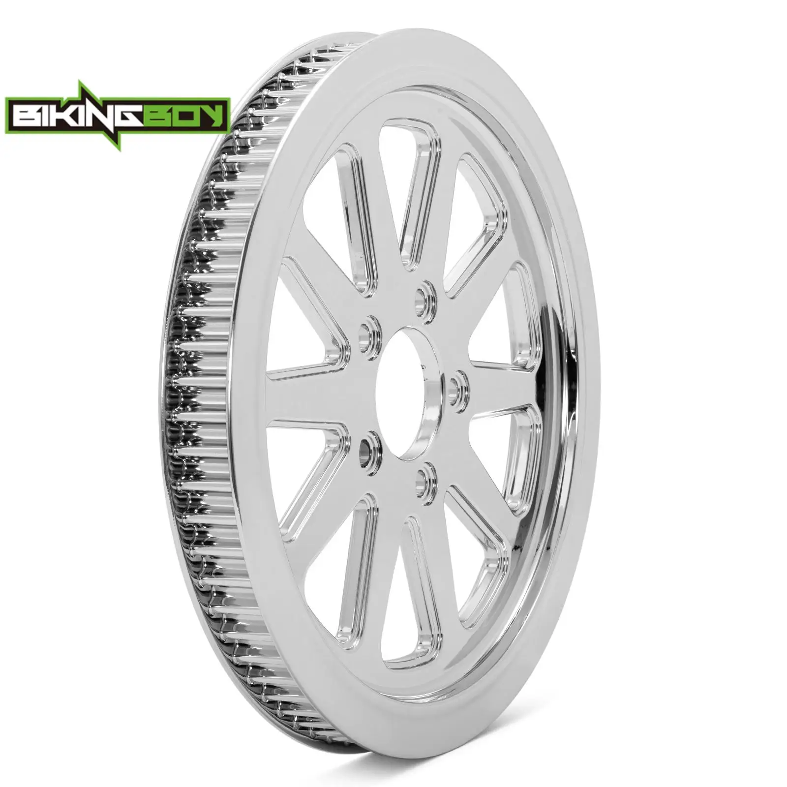 Фото Задний шкив BIKINGBOY 70T 1-1/8 дюйма с широкими спицами, Trike 09-19 Dyna FXDB FXDL FXD FXDWG FLSTF 00-06 Softail 00-05 01 02 Touring 04-06 №2