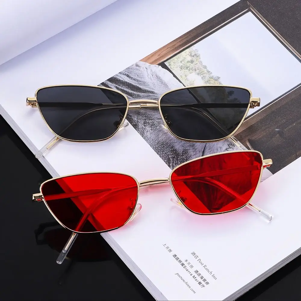 

Retro Small Cat Eye Sunglasses Vintage Shades Sun Glasses for Men Women Outdoor UV 400 Protection Cycling Fishing Sunglasses