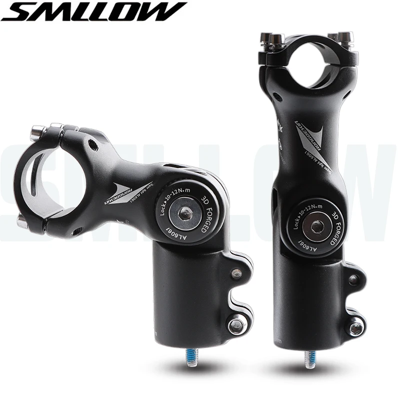 

Mountain Road Bicycle Stem Aluminum Alloy Front Fork Stem Adapter Adjustable AngleHandlebar Stem Riser Accessories