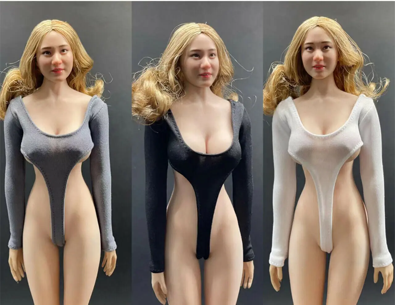 

Нижнее белье в масштабе 1/6, эластичный комбинезон, купальник, модель для 12 дюймов TBL Phicen UD4.0