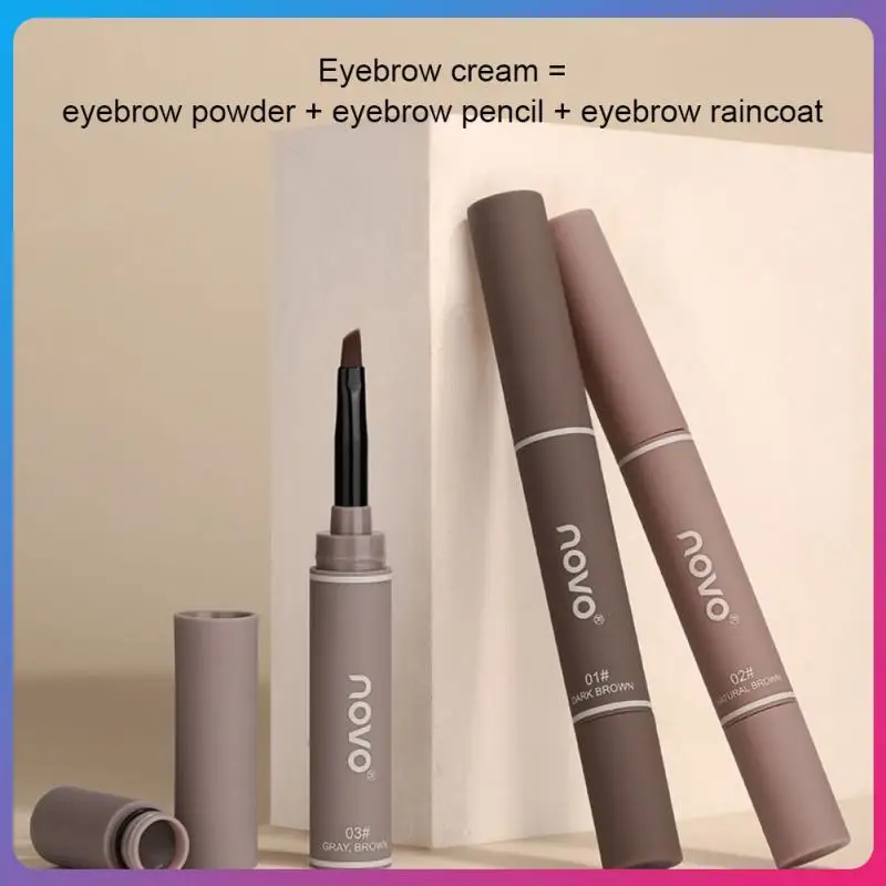 

3 Colors No Smudge Eyebrow Pen Eyebrow Cream Natural Eyebrow Waterproof Eyebrow Pencil Brow Eyeliner Pen Cosmetics Eyes Makeup