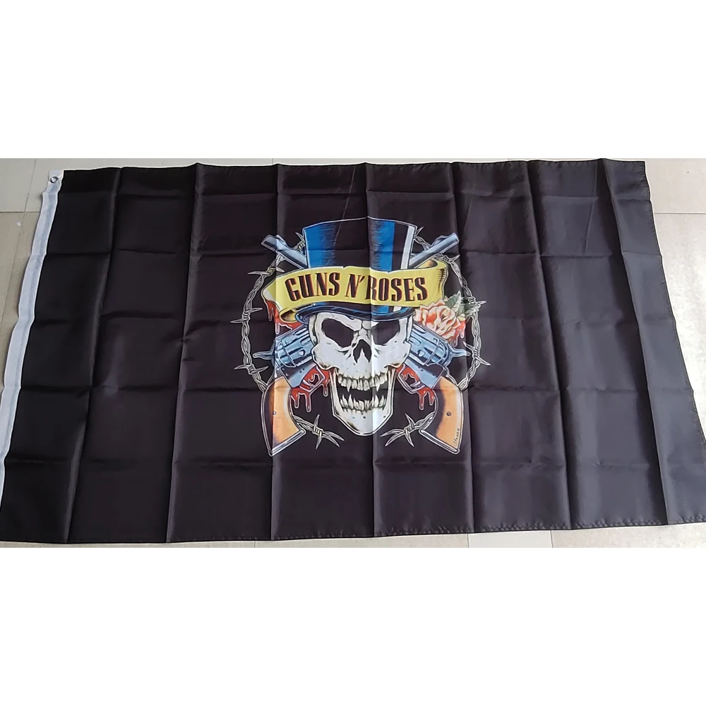 

90x150 см Флаг пистолета, полиэфирный печатный баннер для декора