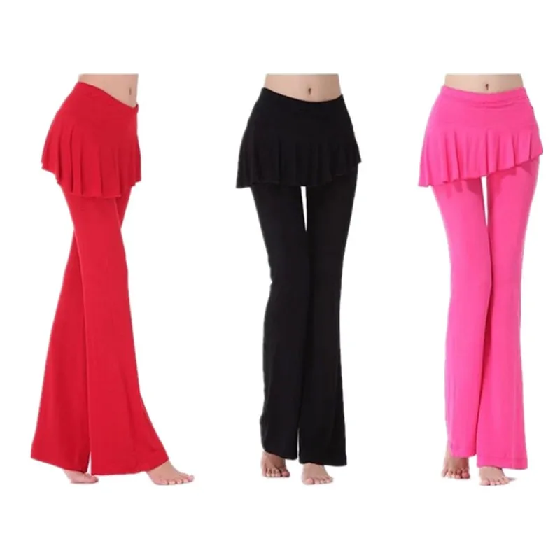 Брюки для латинских танцев брюки взрослых танцевальные костюмы женские бальных